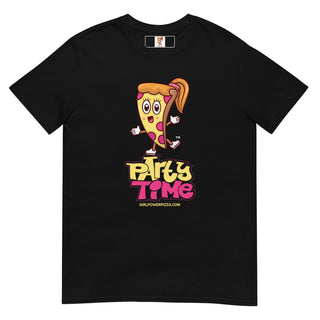 Party Time - Girl Power Pizza - Women’s T-Shirt - Girl Power Pizza