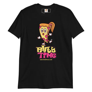 Party Time - Girl Power Pizza - Women’s T-Shirt - Girl Power Pizza