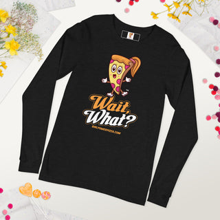 Pizza Girl - Girl Power Pizza - Women's Long Sleeve - Girl Power Pizza