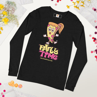 Party Time - Girl Power Pizza - Women’s Long Sleeve