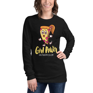 Girl Power - Girl Power Pizza - Women’s Long Sleeve - Girl Power Pizza