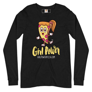 Girl Power - Girl Power Pizza - Women’s Long Sleeve - Girl Power Pizza