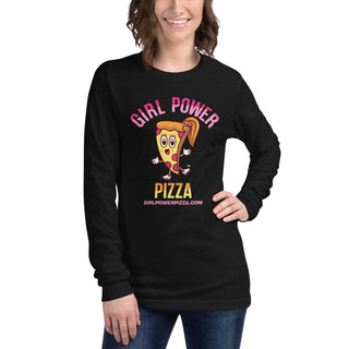 Girl Power Pizza - Girl Power Pizza - Women’s Long Sleeve - Girl Power Pizza