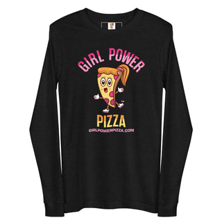 Girl Power Pizza - Girl Power Pizza - Women’s Long Sleeve - Girl Power Pizza