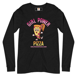 Girl Power Pizza - Girl Power Pizza - Women’s Long Sleeve - Girl Power Pizza