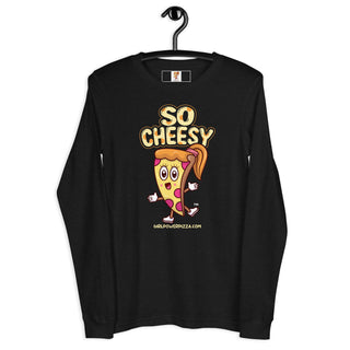 So Cheesy - Girl Power Pizza - Women’s Long Sleeve - Girl Power Pizza