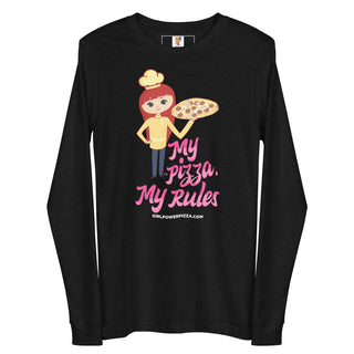 My Pizza My Rules - Girl Power Pizza - Women's Long Sleeve