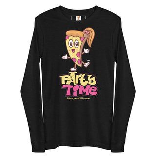 Party Time - Girl Power Pizza - Women’s Long Sleeve