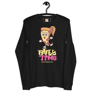 Party Time - Girl Power Pizza - Women’s Long Sleeve