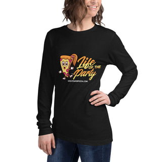 Life Of The Party - Girl Power Pizza - Women's Long Sleeve - Girl Power Pizza