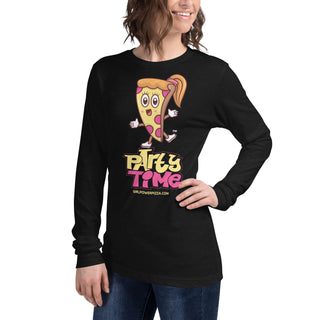 Party Time - Girl Power Pizza - Women’s Long Sleeve