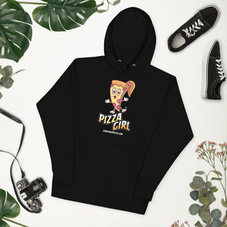 Pizza Girl - Girl Power Pizza - Women’s Hoodie - Girl Power Pizza