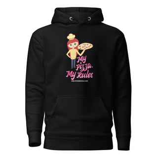 My Pizza My Rules - Girl Power Pizza - Women's Hoodie - Girl Power Pizza