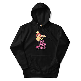 My Pizza My Rules - Girl Power Pizza - Women's Hoodie - Girl Power Pizza