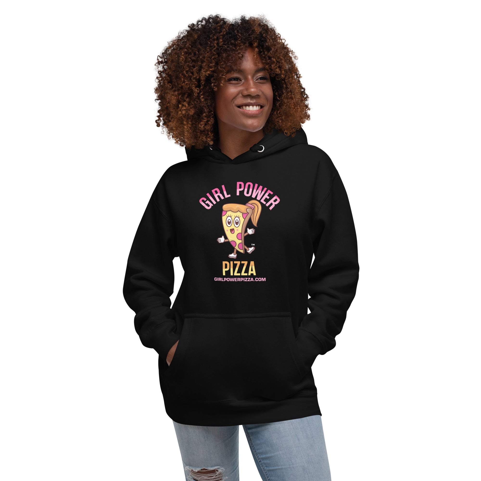 Girl Power Pizza Girl Power Pizza Women s Hoodie