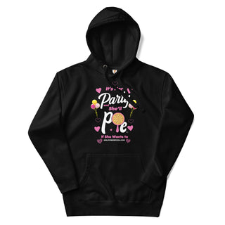 It’s Her Party And She'll Pie If Want To - Girl Power Pizza - Women's Hoodie - Girl Power Pizza