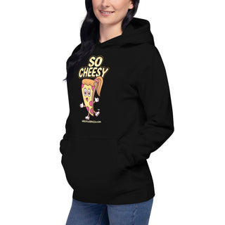 So Cheesy - Girl Power Pizza - Women’s Hoodies