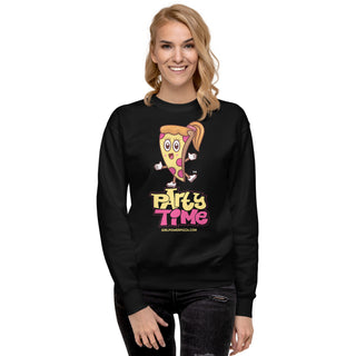 Party Time - Girl Power Pizza - Women’s Sweatshirt - Girl Power Pizza