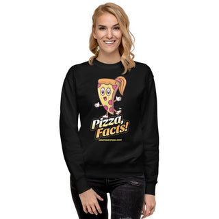 Pizza Facts! -Girl Power Pizza - Women's Sweatshirt - Girl Power Pizza