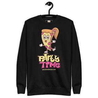 Party Time - Girl Power Pizza - Women’s Sweatshirt - Girl Power Pizza