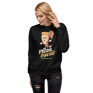 Pizza Facts! -Girl Power Pizza - Women's Sweatshirt - Girl Power Pizza