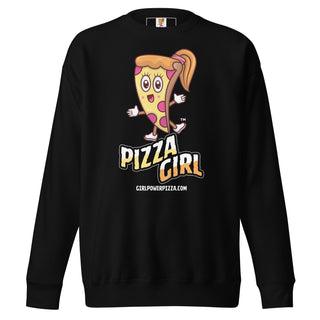 Pizza Girl - Girl Power Pizza - Women’s Sweatshirt - Girl Power Pizza