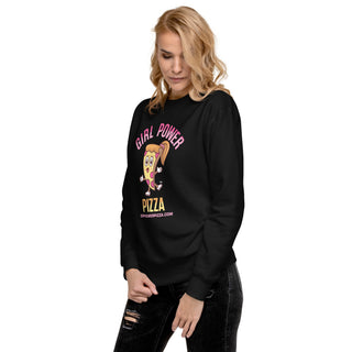 Girl Power Pizza - Girl Power Pizza - Women’s Sweatshirt - Girl Power Pizza