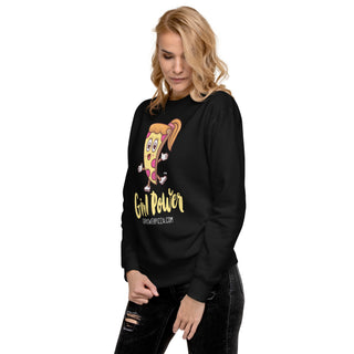 Girl Power - Girl Power Pizza - Women’s Sweatshirt - Girl Power Pizza