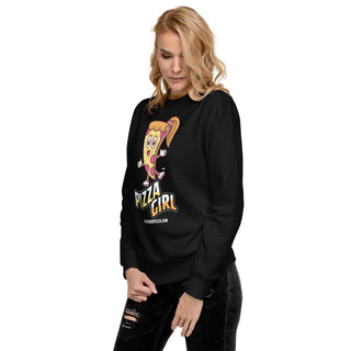 Pizza Girl - Girl Power Pizza - Women’s Sweatshirt - Girl Power Pizza