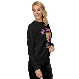 Girl Power Pizza - Girl Power Pizza - Women’s Sweatshirt - Girl Power Pizza