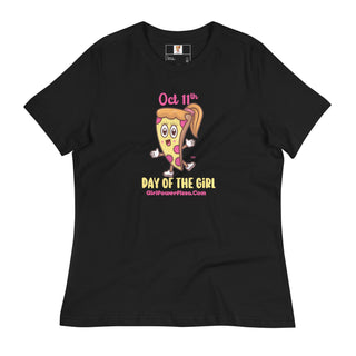 Day Of The Girl - Girl Power Pizza - Women's T-Shirt