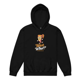 Wait, What? - Girl Power Pizza - Girl's Hoodie - Girl Power Pizza