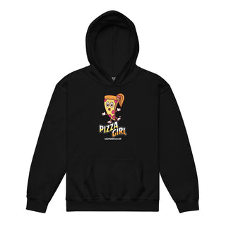 Pizza Girl - Girl Power Pizza - Girl's Hoodie - Girl Power Pizza