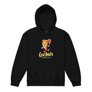 Girl Power - Girl Power Pizza - Girl's Hoodie - Girl Power Pizza