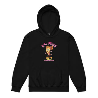 Girl Power Pizza - Girl Power Pizza - Girl's Hoodie - Girl Power Pizza