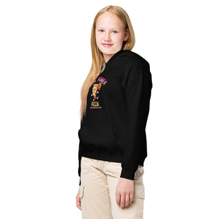 Girl Power Pizza - Girl Power Pizza - Girl's Hoodie - Girl Power Pizza