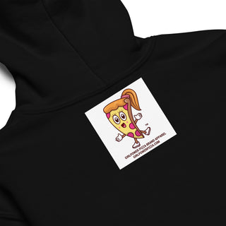 It’s Her Party And She'll Pie If Want To - Girl Power Pizza - Girl's Hoodie - Girl Power Pizza