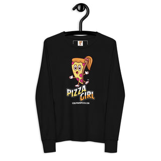 Pizza Girl - Girl Power Pizza - Girl's Long Sleeves - Girl Power Pizza