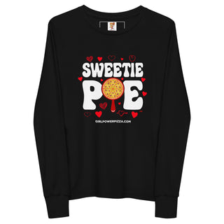 Sweetie Pizza - Girl Power Pizza - Girl's Long Sleeves - Girl Power Pizza