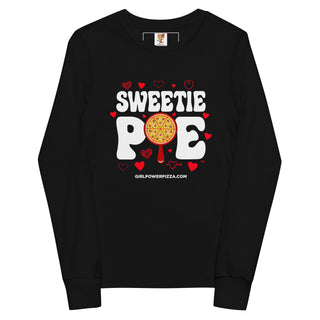 Sweetie Pizza - Girl Power Pizza - Girl's Long Sleeves - Girl Power Pizza