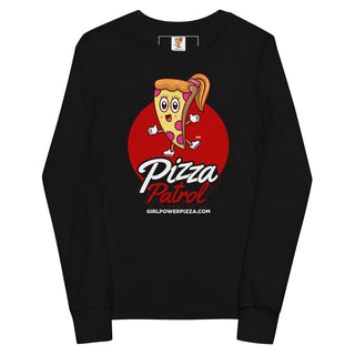 Pizza Patrol - Girl Power Pizza - Girl's Long Sleeves - Girl Power Pizza