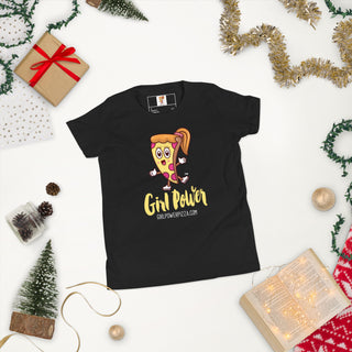 Girl Power - Girl Power Pizza - Girl's T-Shirt - Girl Power Pizza