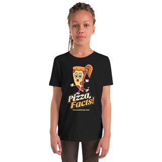 Pizza Facts! -Girl Power Pizza - Girl's T-Shirt - Girl Power Pizza