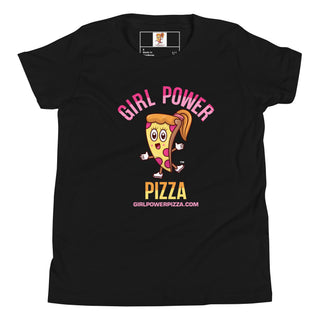 Girl Power Pizza - Girl Power Pizza - Girl's T-Shirt - Girl Power Pizza