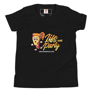 Life Of The Party - Girl Power Pizza - Girl's T-Shirt - Girl Power Pizza