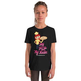 My Pizza My Rules - Girl Power Pizza - Girl’s T-Shirt - Girl Power Pizza