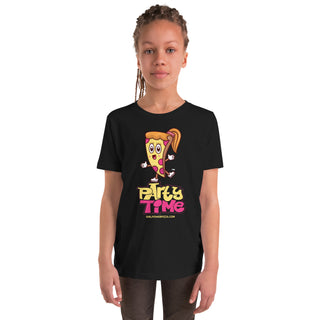 Party Time - Girl Power Pizza - Girl's T-Shirt - Girl Power Pizza